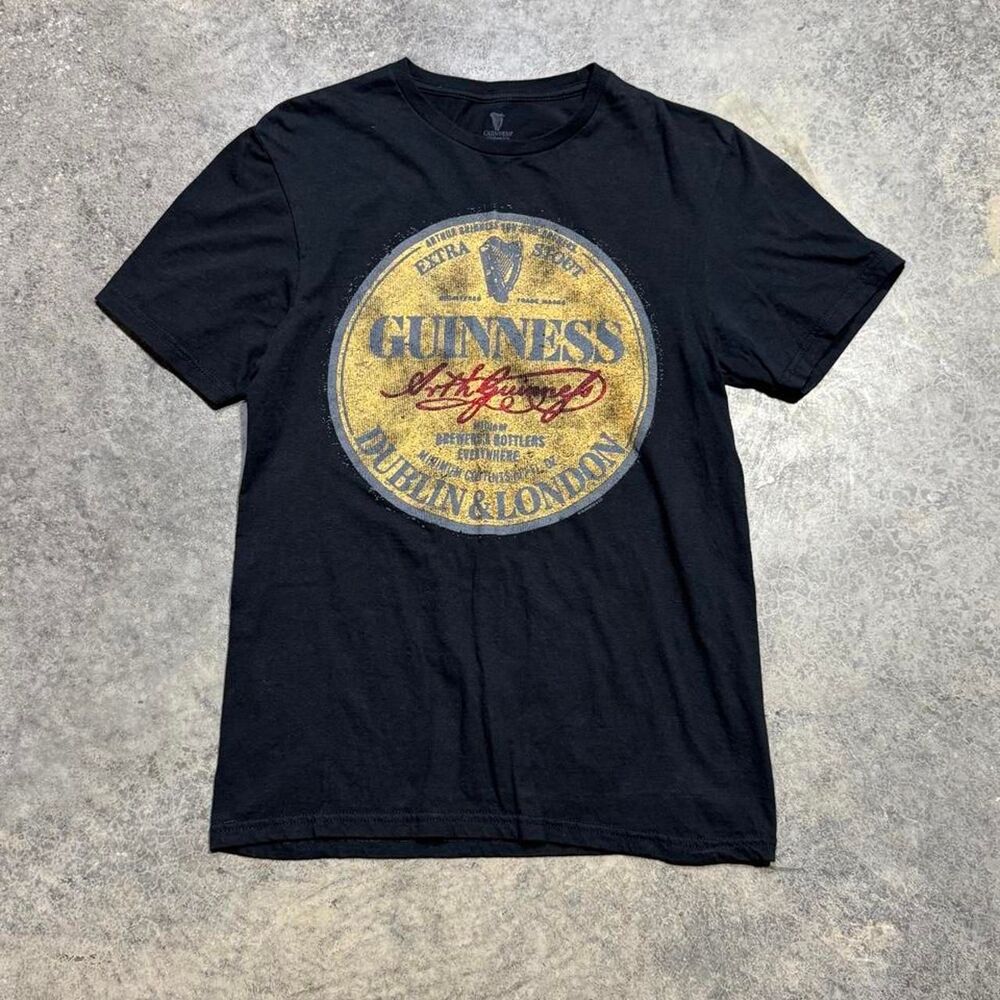 Guinness graphic beer party tee Size S